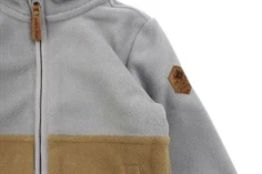 Mikk-line neutral gray fleecejakke